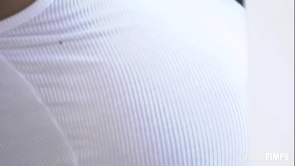 Big Tits Ebony Babe August Skye Wants to Fuck Her Crush Nathan Bronson Hardcore