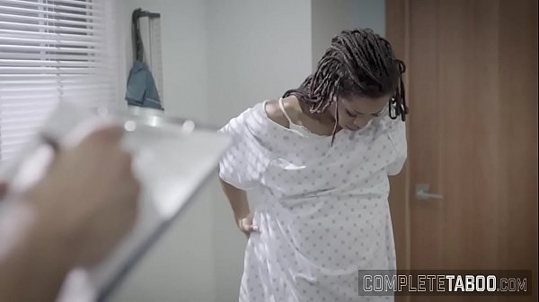 Kinky ebony teen fucked and creampied by