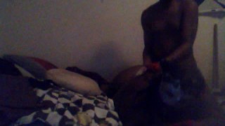 masked wife love being licked and fucked from behind