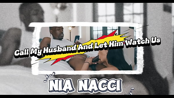 Nia Nacci My Stepbrother’FaceTime Calls My Husband while he Fucks My face With His Big Black Cock
